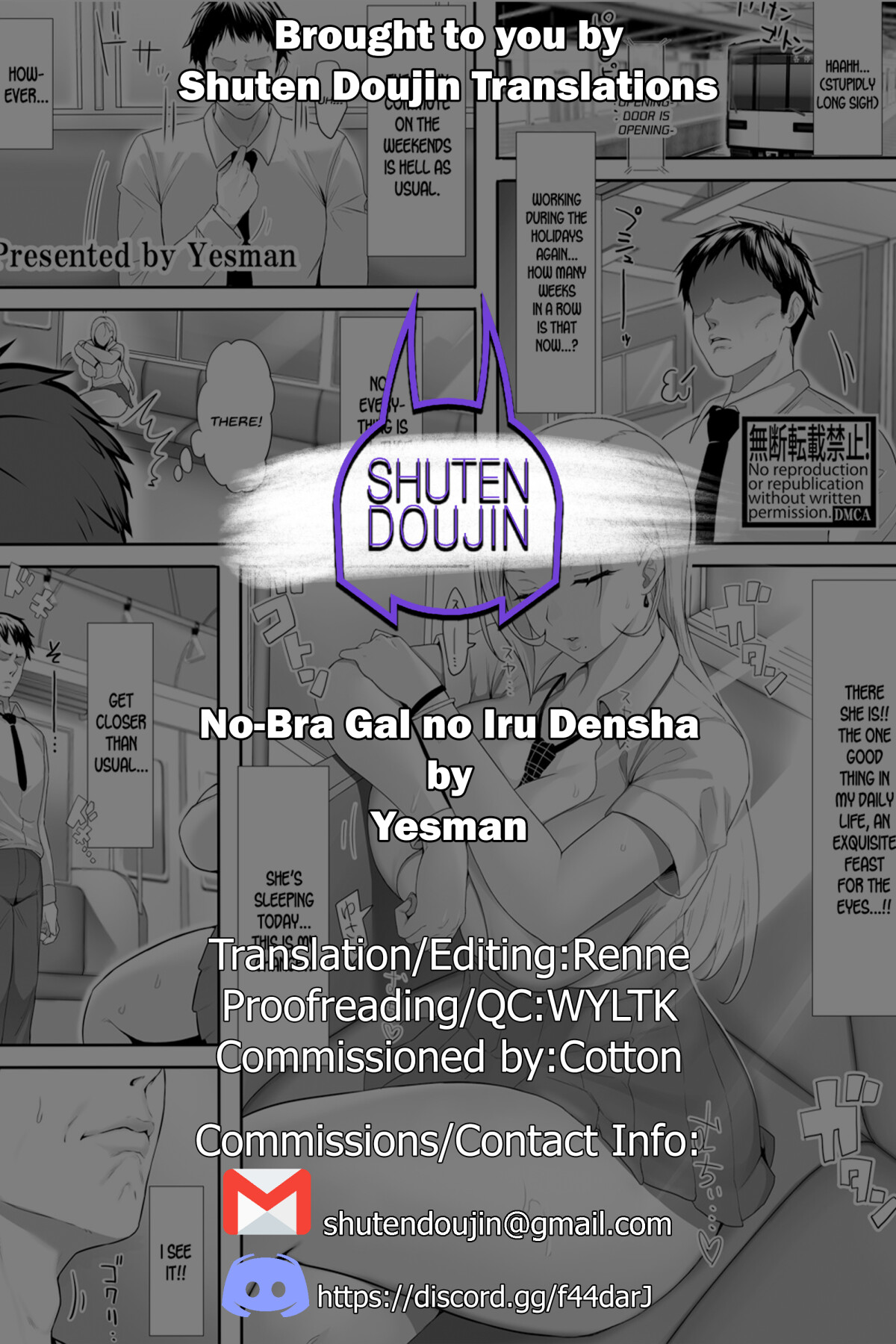 Hentai Manga Comic-A train with a nobra gal-Read-29